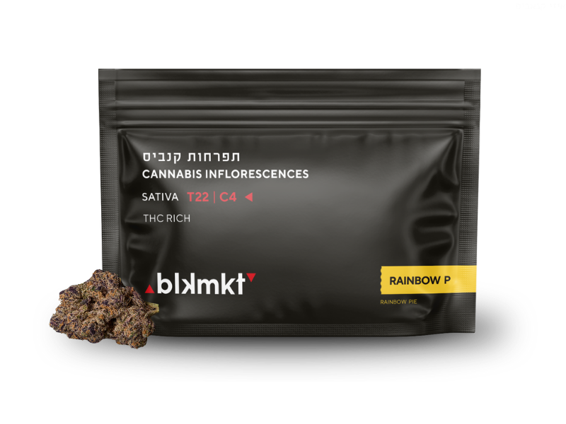 קנאביס רפואי תפרחת ריינ.בו פי - T22/C4 - Rain.bo P איי.אמ.סי יום - סאטיבה