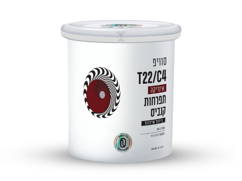 קנאביס רפואי פחית תפרחת סוויפ - T22/C4 - Swip טריכום לילה - אינדיקה