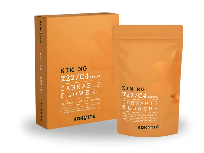 קנאביס רפואי תפרחת קים אם.ג'י - T22/C4 - Kim MG פארמהסין יום - סאטיבה