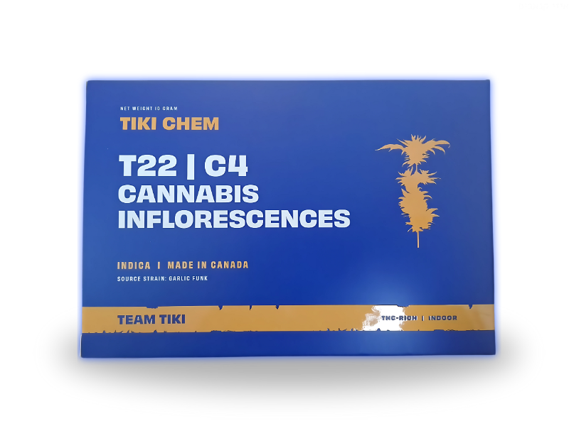 קנאביס רפואי תפרחת טיקי צ'אם - T22/C4 - ‎TIKI‎ ‎CHEM‎ טוגדר פארמה לילה - אינדיקה