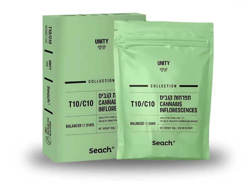 קנאביס רפואי תפרחת יוניטי - T10/C10 - Unity שיח מדיקל יום\לילה - היברידי