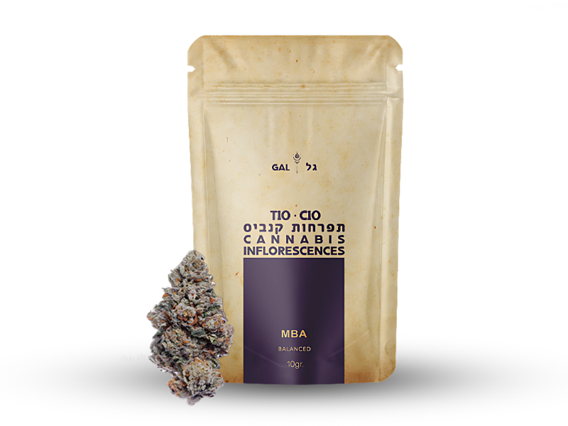 קנאביס רפואי תפרחת גל  (MBA) - T10/C10 - Wave גרין פילדס יום\לילה - היברידי