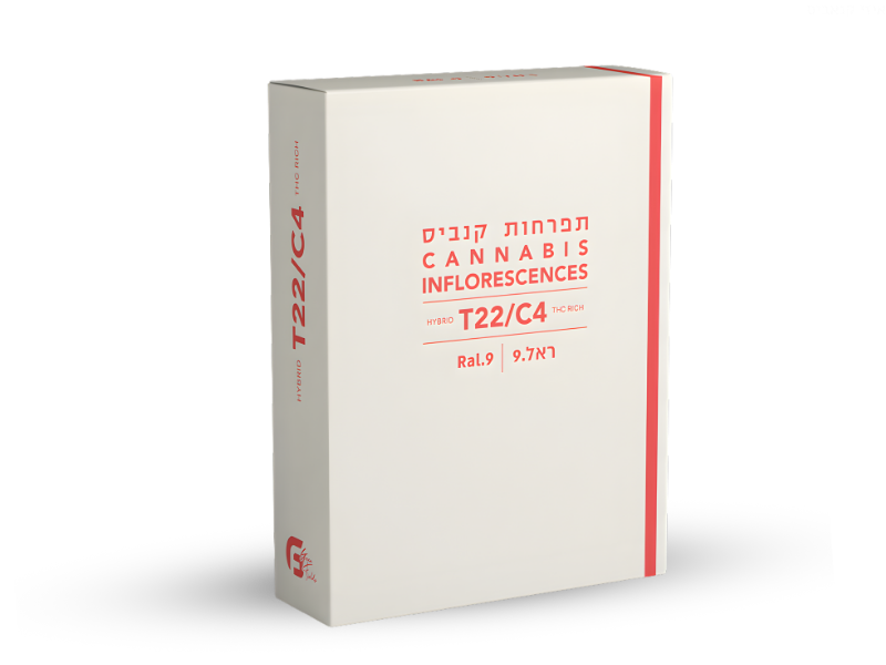קנאביס רפואי תפרחת ראל.9 - T22/C4 - RAL.9 גרין פילדס יום\לילה - היברידי