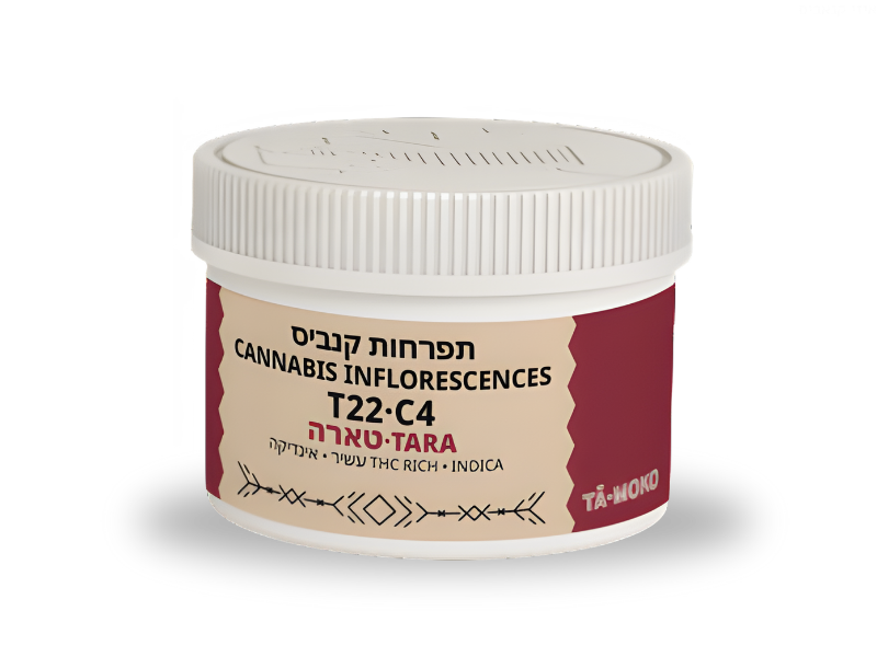 קנאביס רפואי תפרחת טארה - T22/C4 - Tara בזלת פארמה לילה - אינדיקה