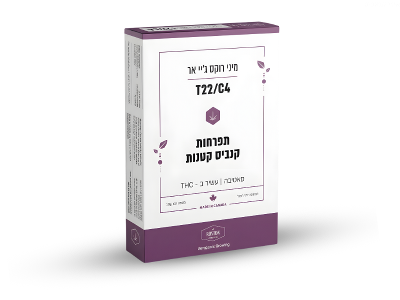 קנאביס רפואי תפרחת רוקס ג'יי אר מיני - T22/C4 - Rox JR Mini טוגדר פארמה יום - סאטיבה