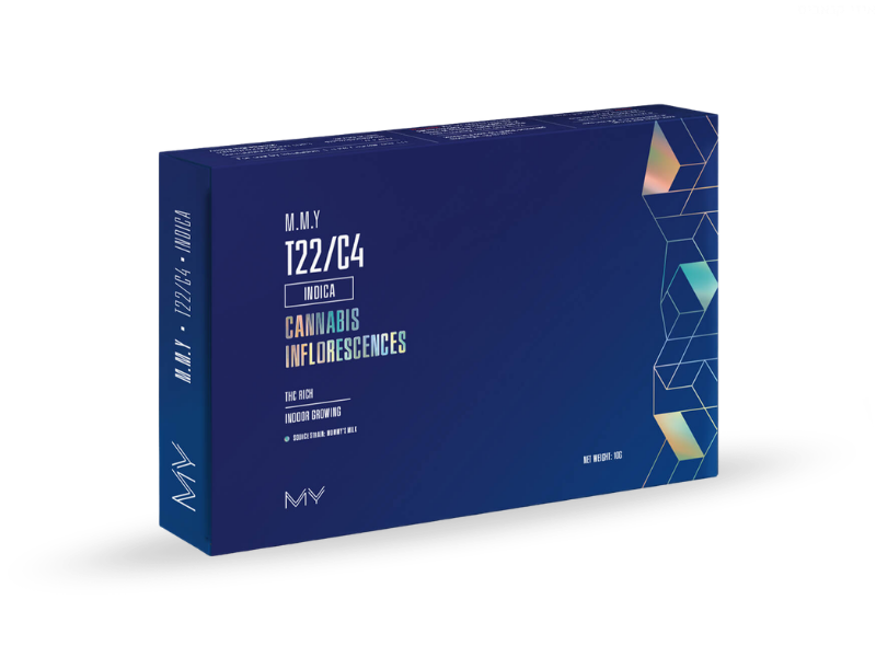 קנאביס רפואי תפרחת אם.אם.וואי - T22/C4 - M.M.Y טוגדר פארמה לילה - אינדיקה