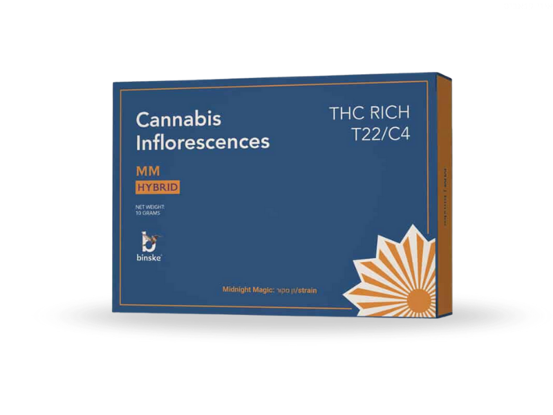 קנאביס רפואי תפרחת אם.אם - T22/C4 - MM קנדוק יום\לילה - היברידי