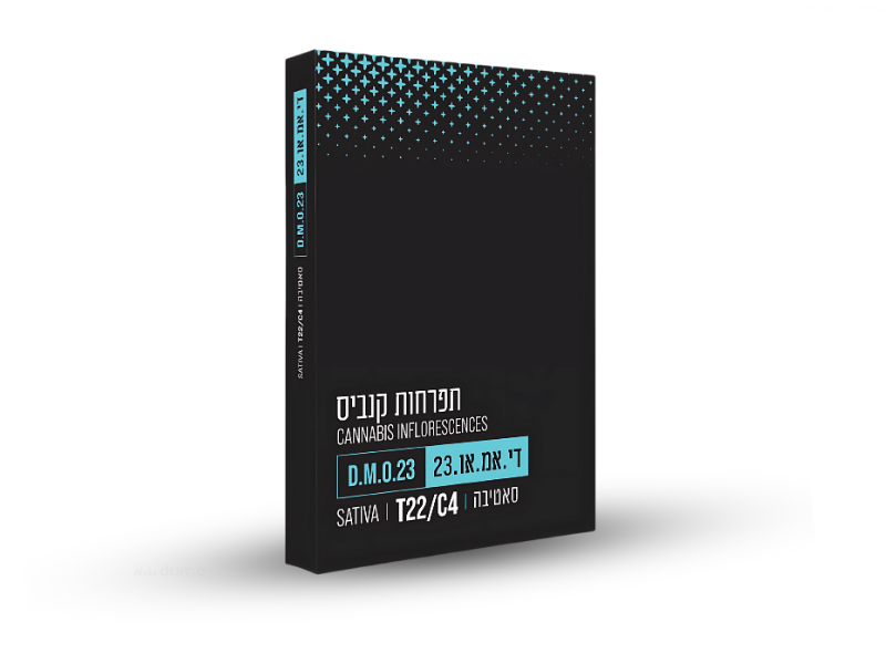 קנאביס רפואי תפרחת די.אם.או.23 - T22/C4 - D.M.O.23 גרינמד יום - סאטיבה