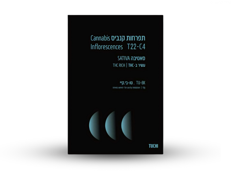 קנאביס רפואי תפרחת טוצ'י טו-בי.קיי  - T22/C4 - Tuchi Tu-B.k טרו ג'נטיקס איי.אל יום - סאטיבה