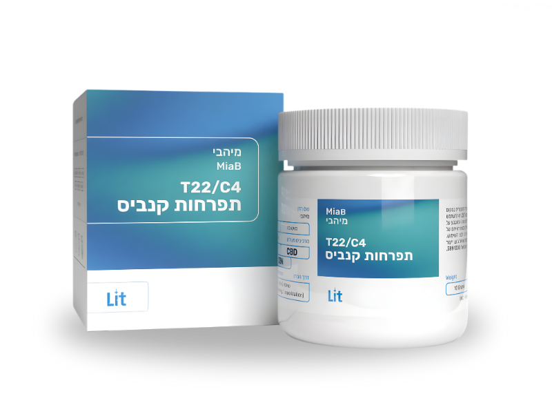 קנאביס רפואי תפרחת מיהבי - T22/C4 - Miab פיס נטורלס יום - סאטיבה