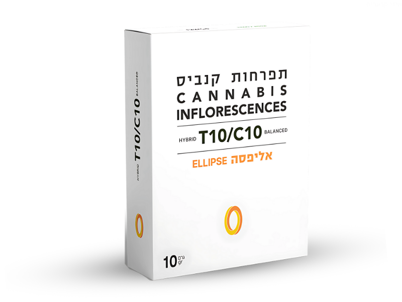 קנאביס רפואי תפרחת אליפסה - T10/C10 - Ellipse גרין פילדס יום\לילה - היברידי