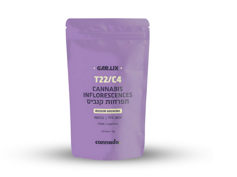 קנאביס רפואי תפרחת גר.ליקס - T22/C4 - Gar.Lix טוגדר פארמה לילה - אינדיקה