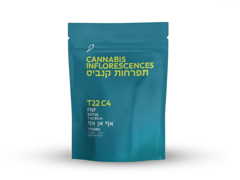 קנאביס רפואי תפרחת אף.אן.אף - T22/C4 - FNF בזלת פארמה יום - סאטיבה