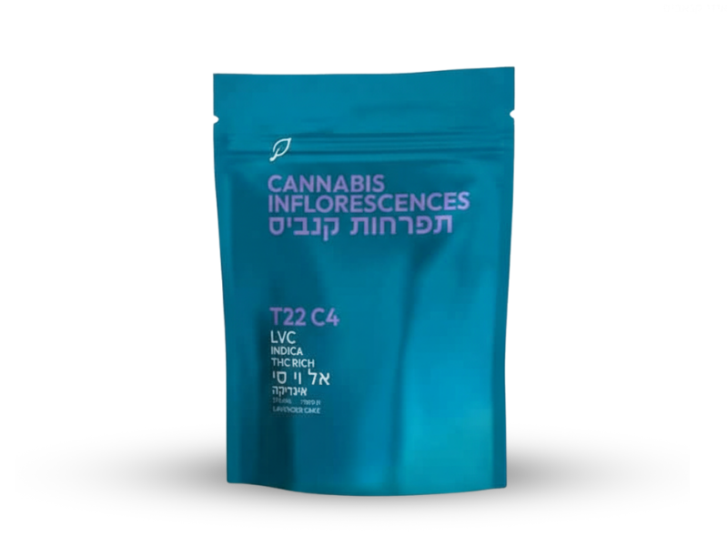קנאביס רפואי תפרחת אל.וי.סי - T22/C4 - LVC בזלת פארמה לילה - אינדיקה