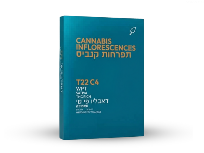 קנאביס רפואי תפרחת דאבליו.פי.טי - T22/C4 - WPT בזלת פארמה יום - סאטיבה