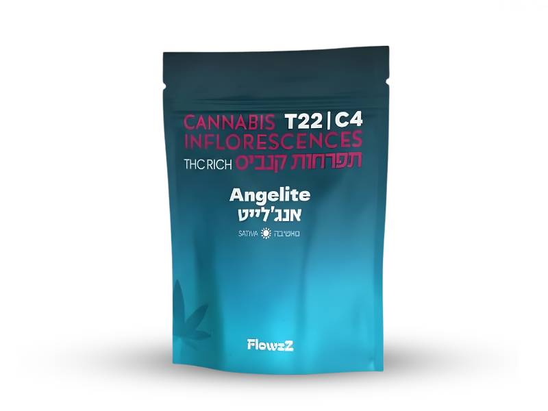 קנאביס רפואי תפרחת אנג'לייט - T22/C4 - Angelite בזלת פארמה יום - סאטיבה