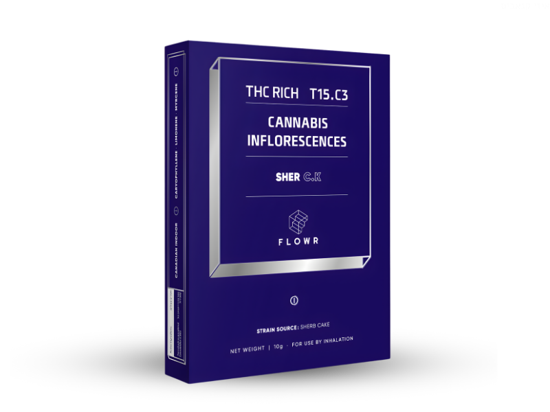 קנאביס רפואי תפרחת שר סי.קיי - T15/C3 - Sher CK איי.אמ.סי לילה - אינדיקה