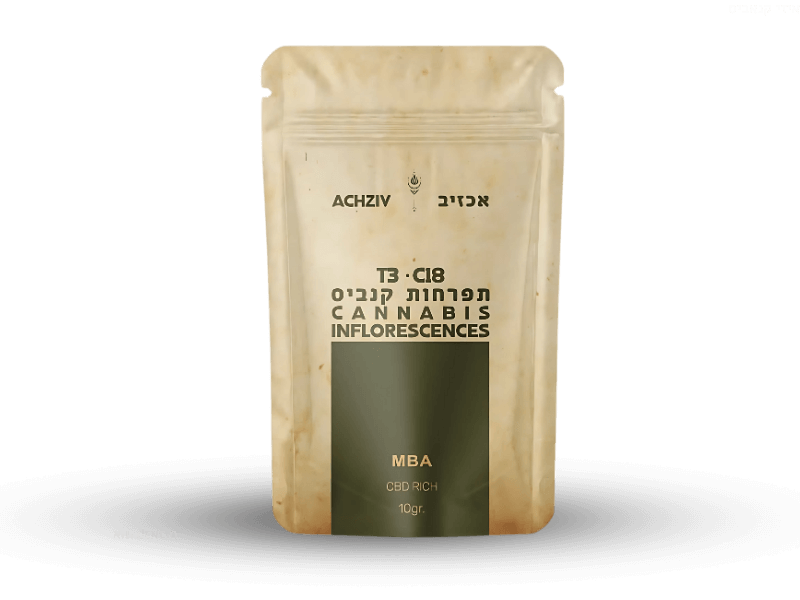 קנאביס רפואי תפרחת אכזיב  - T3/C18 - Achziv גרין פילדס יום\לילה - היברידי