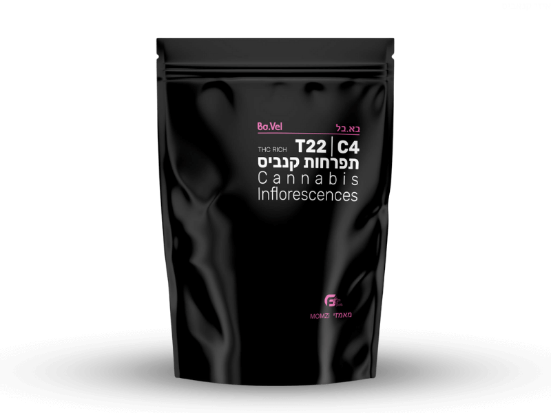 קנאביס רפואי תפרחת בא.בל - T22/C4 - BA.VEL גרין פילדס יום\לילה - היברידי