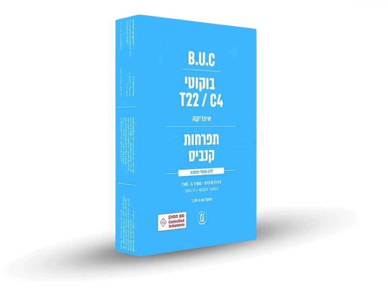 קנאביס רפואי תפרחת בוקוטי - T22/C4 - Bucotti הילה בן מיכאל לילה - אינדיקה