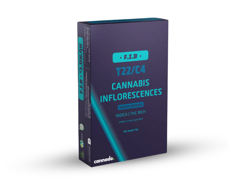 קנאביס רפואי תפרחת אף.אס.בי - T22/C4 - F.S.B טוגדר פארמה לילה - אינדיקה