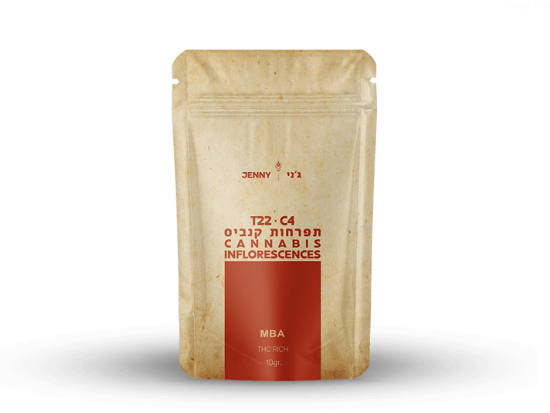קנאביס רפואי תפרחת ג'ני - T22/C4 - Jenny גרין פילדס יום - סאטיבה