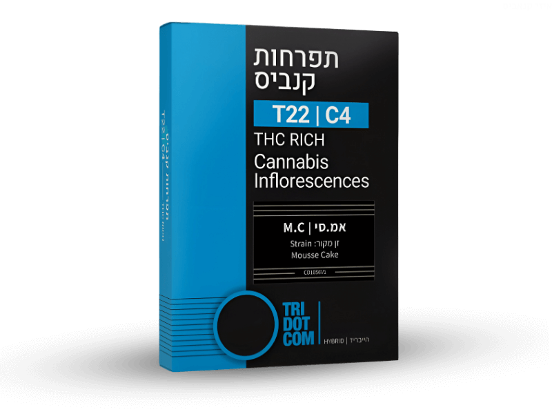 קנאביס רפואי תפרחת אמ.סי - T22/C4 - M.C קנדוק יום\לילה - היברידי