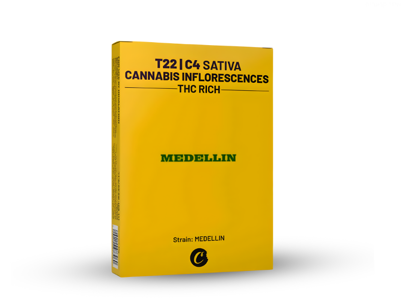 קנאביס רפואי תפרחת מדיין - T22/C4 - Medellin קנדוק יום - סאטיבה