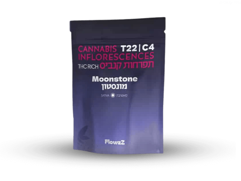 קנאביס רפואי תפרחת מונסטון - T22/C4 - Moonstone בזלת פארמה יום - סאטיבה