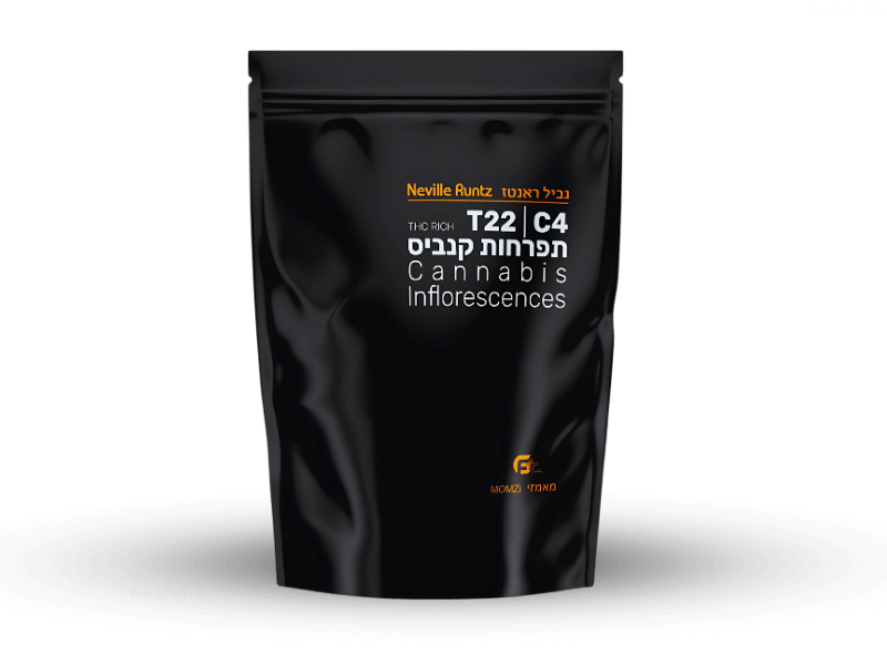 קנאביס רפואי תפרחת נביל ראנטז - T22/C4 - Neville Runtz גרין פילדס יום - סאטיבה