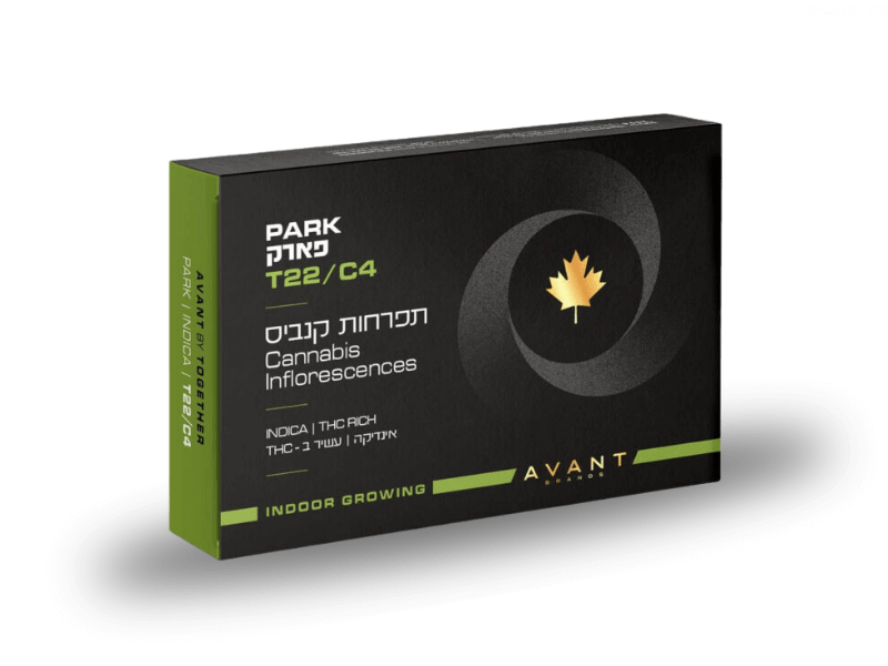 קנאביס רפואי תפרחת פארק - T22/C4 - Park טוגדר פארמה לילה - אינדיקה