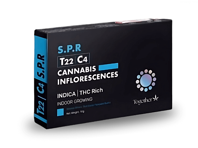 קנאביס רפואי תפרחת אס.פי.אר  - T22/C4 - S.P.R טוגדר פארמה לילה - אינדיקה
