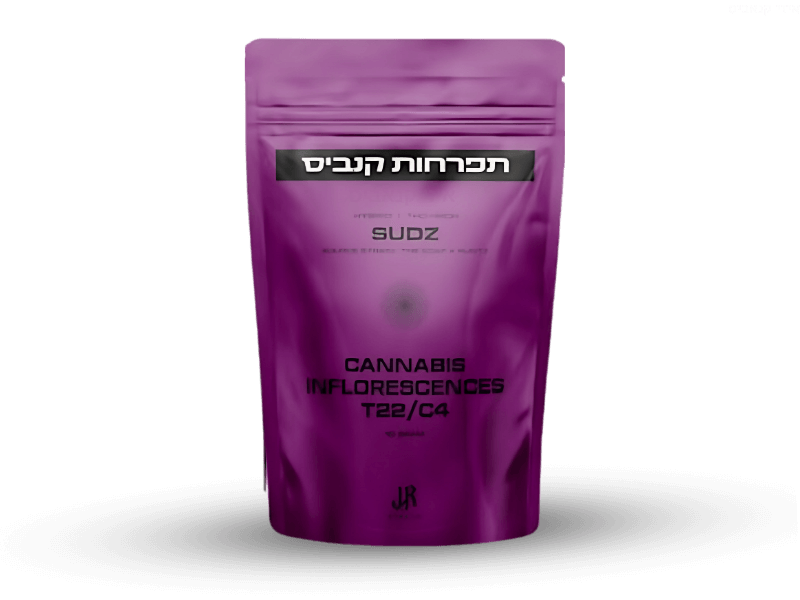 קנאביס רפואי תפרחת סאדז - T22/C4 - Sudz טוגדר פארמה יום\לילה - היברידי