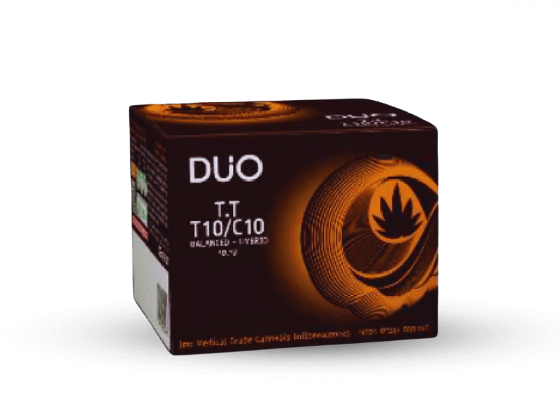 קנאביס רפואי תפרחת טי.טי (T.T) - T10/C10 - T.T הרמוני לילה - אינדיקה