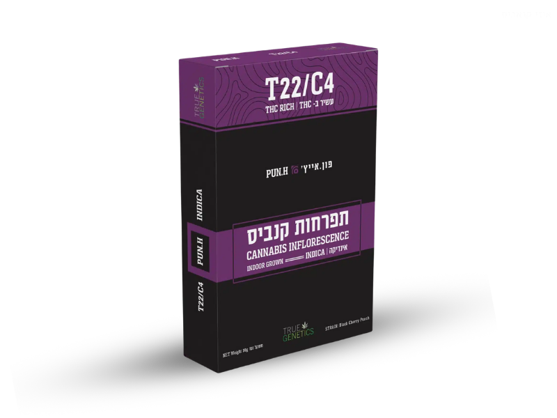 קנאביס רפואי תפרחת פון - T22/C4 - Pawn טרו ג'נטיקס איי.אל יום - סאטיבה