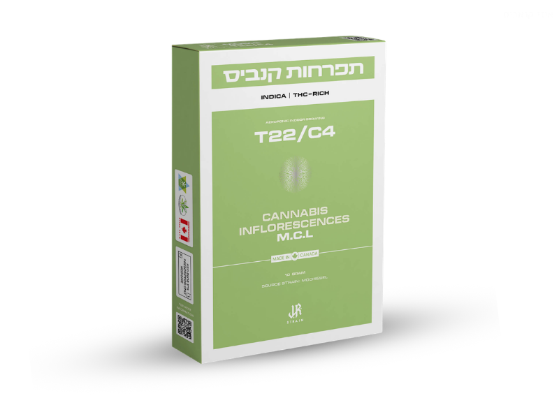 קנאביס רפואי תפרחת אמ.סי.אל - T22/C4 - M.C.L טוגדר פארמה לילה - אינדיקה