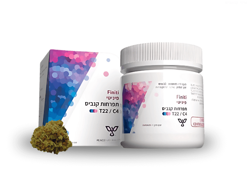 קנאביס רפואי תפרחת פיניטי - T22/C4 - finity פיס נטורלס יום\לילה - היברידי