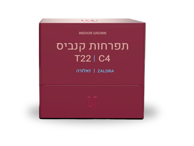 קנאביס רפואי תפרחת זלורה - T22/C4 - Zalora קרונוס יום - סאטיבה