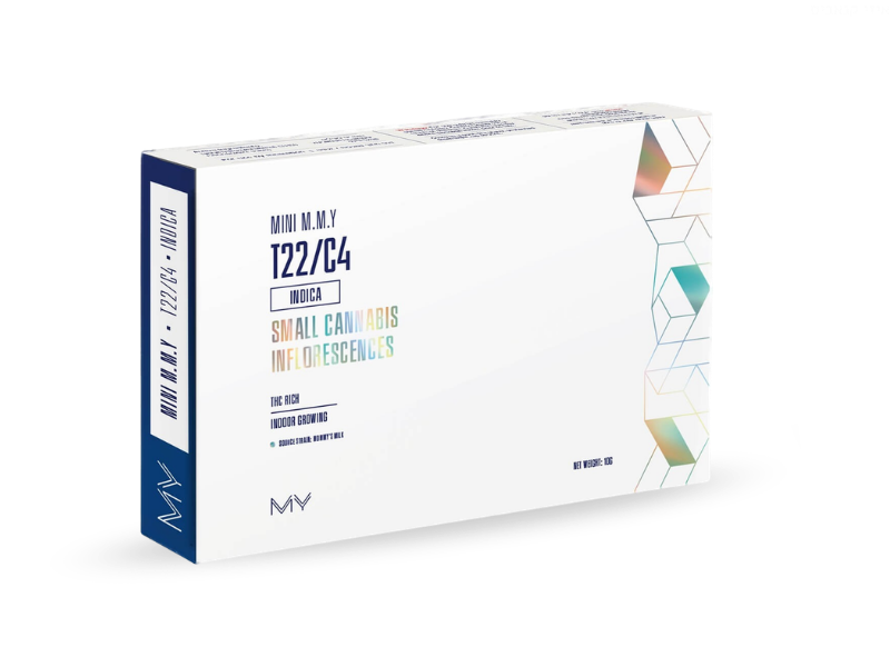 קנאביס רפואי תפרחת אם.אם.וואי מיני - T22/C4 - M.M.Y Mini טוגדר פארמה לילה - אינדיקה