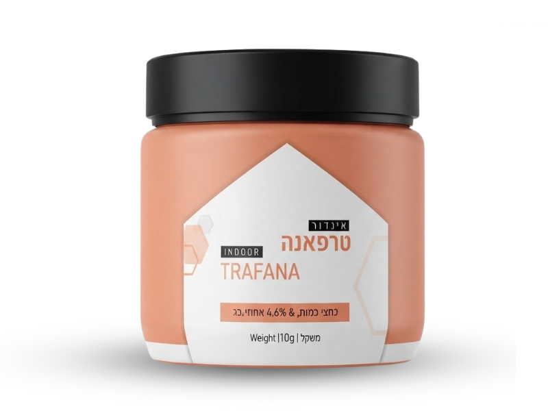 קנאביס רפואי תפרחת טרפאנה - T22/C4 - Trafana ישקאן יום - סאטיבה