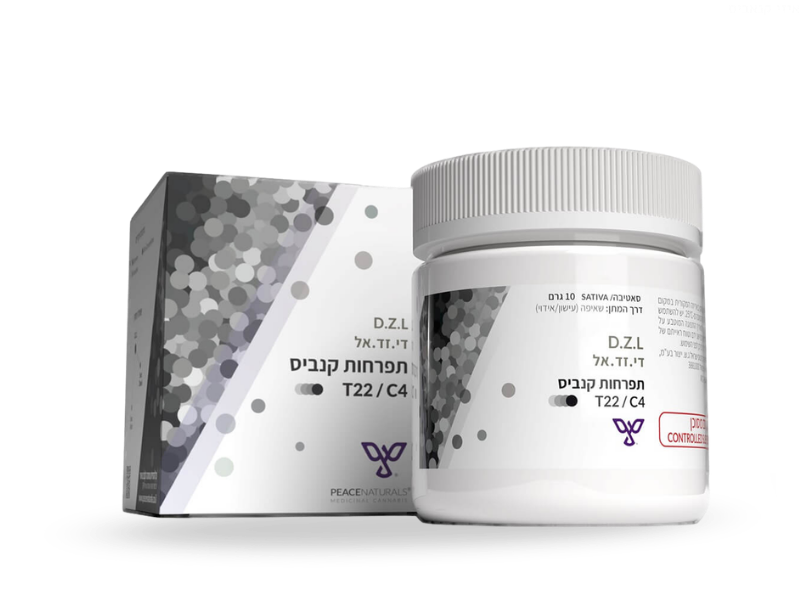 קנאביס רפואי תפרחת די.זד.אל - T22/C4 - D.Z.L קרונוס יום - סאטיבה