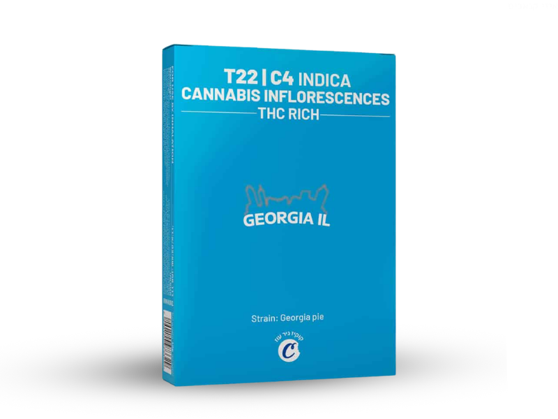 קנאביס רפואי תפרחת ג'ורג'יה איי אל  - T22/C4 - Georgia IL קנדוק לילה - אינדיקה