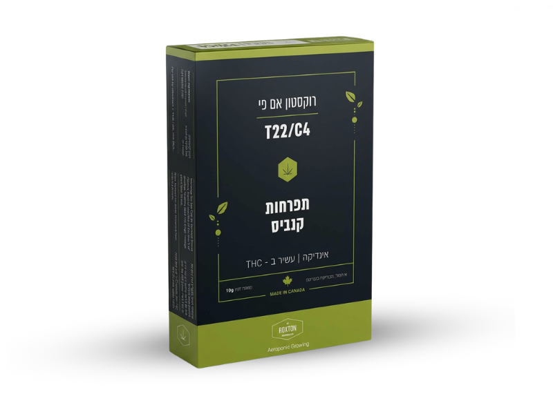 קנאביס רפואי תפרחת רוקסטון אם פי - T22/C4 - ROXTAN MP טוגדר פארמה לילה - אינדיקה