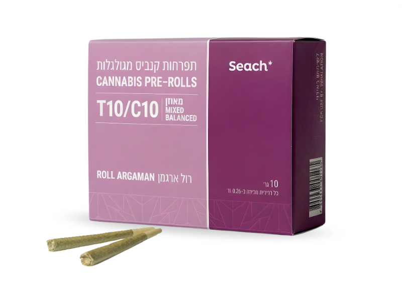 קנאביס רפואי גליליות ארגמן - T10/C10 - Argaman שיח מדיקל יום\לילה - היברידי