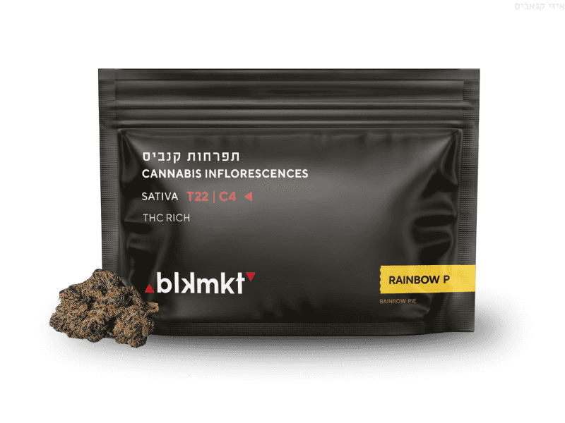 קנאביס רפואי תפרחת ריינ.בו פי - T22/C4 - Rain.bo P איי.אמ.סי יום - סאטיבה