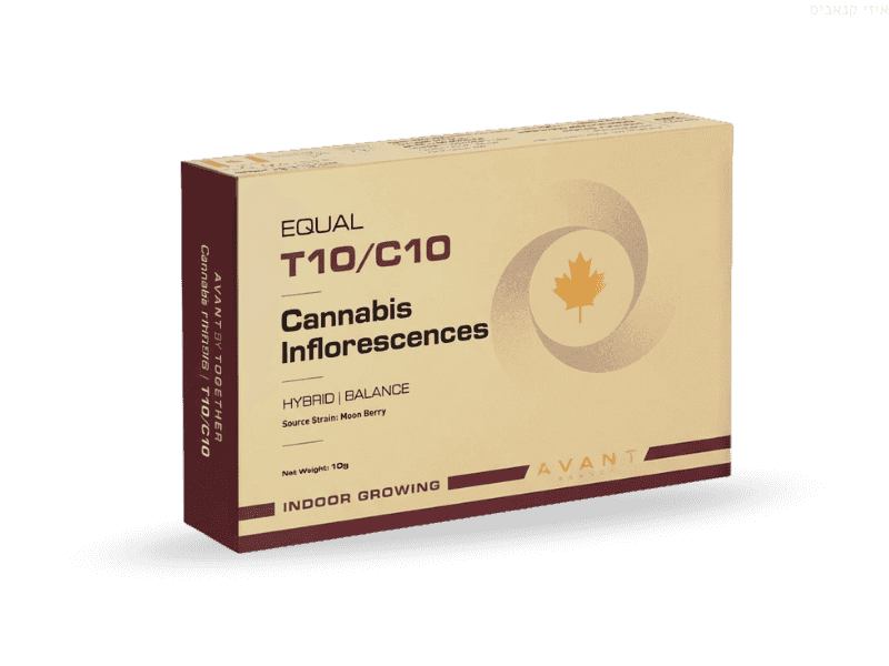 קנאביס רפואי תפרחת איקוול - T10/C10 - Equal טוגדר פארמה יום\לילה - היברידי