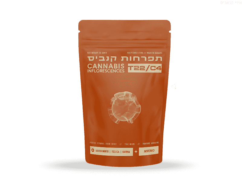קנאביס רפואי תפרחת אסטרו מינטו  - T22/C4 - Astro Minto טוגדר פארמה יום - סאטיבה