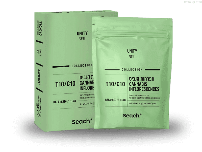 קנאביס רפואי תפרחת יוניטי - T10/C10 - Unity שיח מדיקל יום\לילה - היברידי