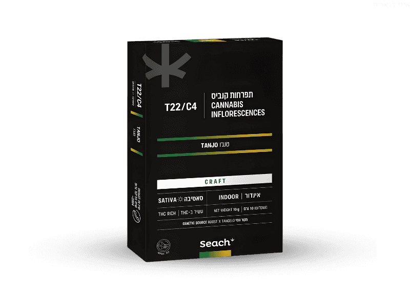 קנאביס רפואי תפרחת טאנג'ו - T22/C4 - Tanjo שיח מדיקל יום - סאטיבה