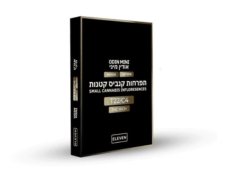 קנאביס רפואי תפרחת אודין מיני - T22/C4 - Odin Mini גרינמד לילה - אינדיקה